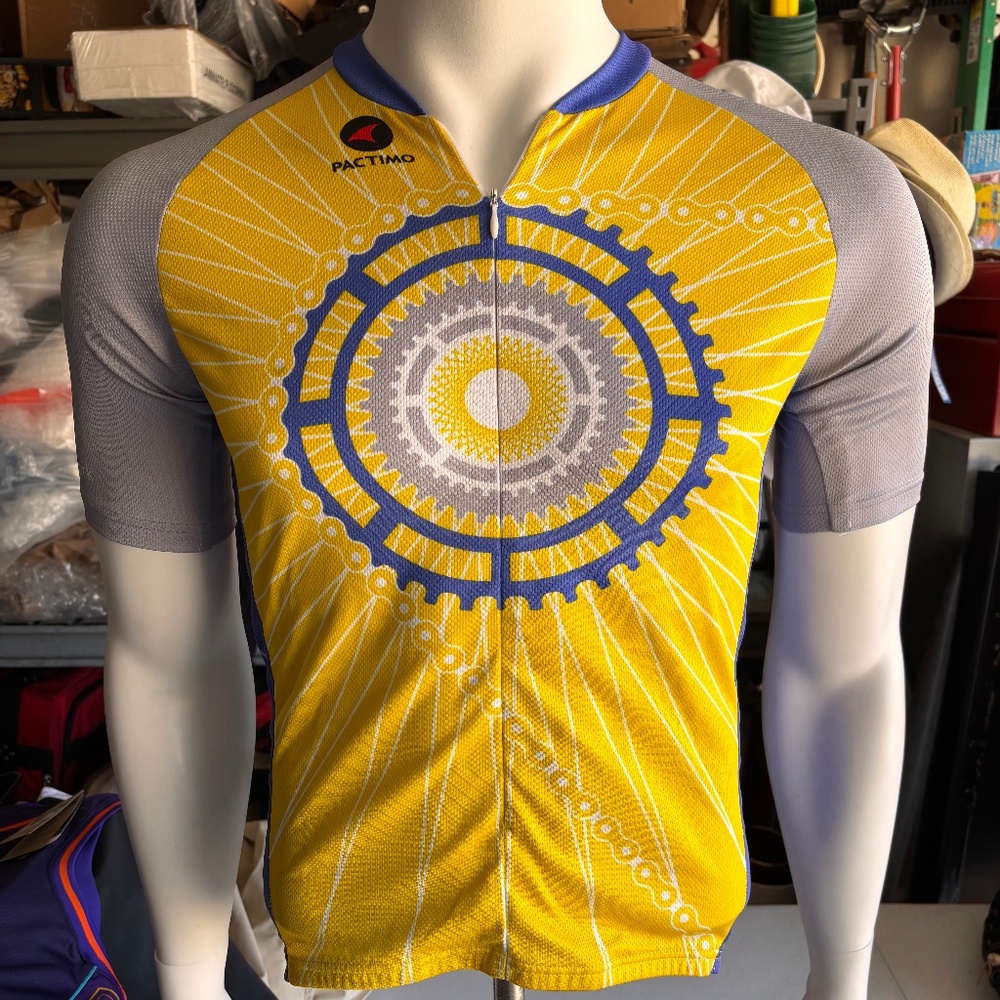 Good condition mens medium Pactimo cycling jersey